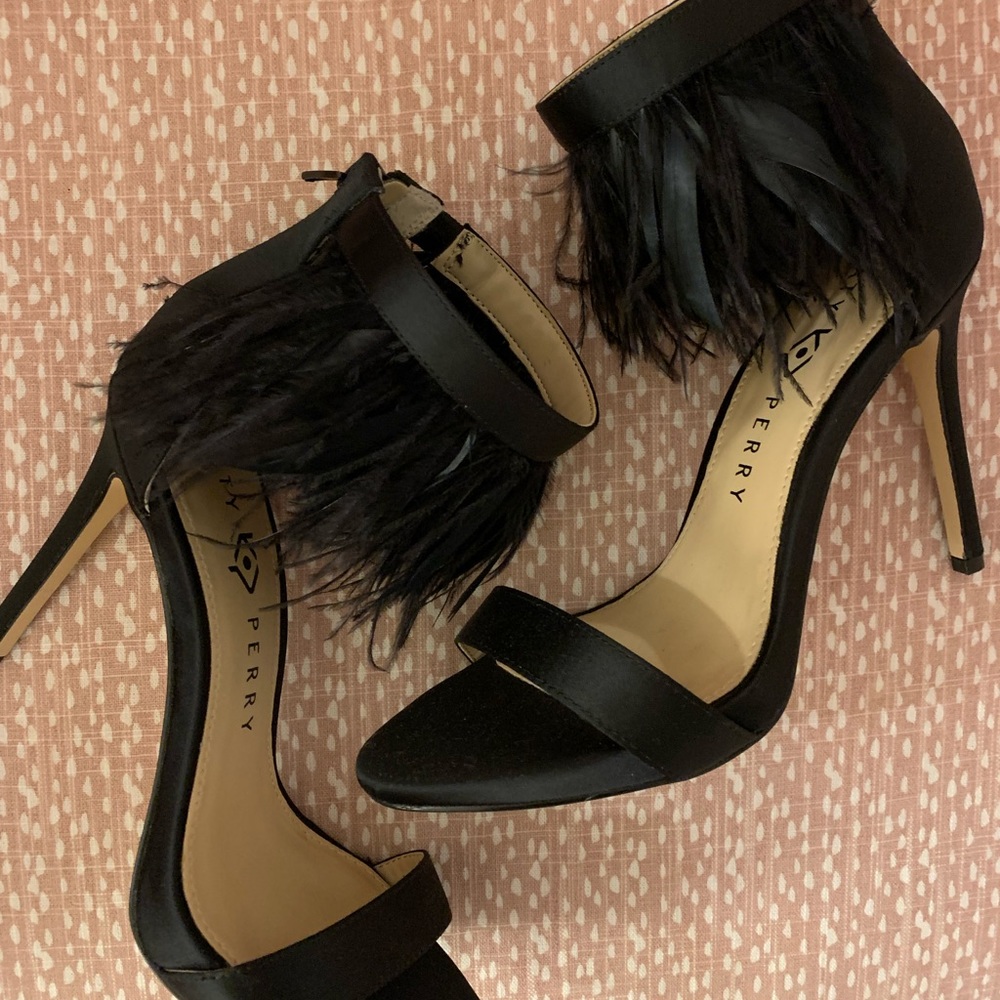 Katy Perry Feather Heels